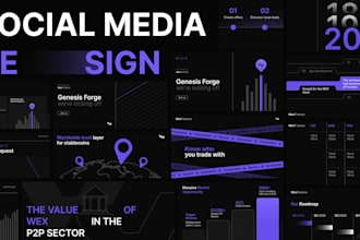 unique social media post graphics