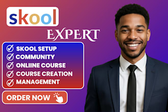 setup skool online course community skool course content skool course creation