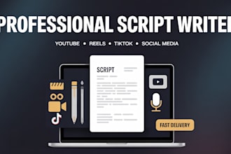 write engaging youtube and social media video scripts