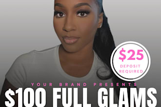 design a luxury beauty flyer
