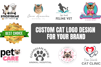 create a custom logo for your cat business