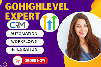 be your gohighlevel expert gohighlevel website setup email automation workflow
