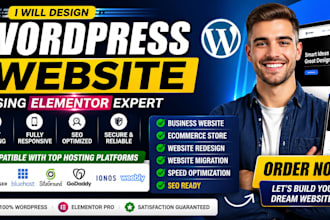 wordpress website  design hostinger bluehost siteground ionos godaddy weebly web