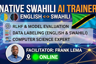 train evaluate and fine tune ai models in swahili and english