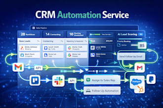 set up CRM automation with ai lead routing
