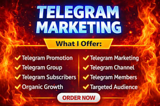 do organic telegram promotion telegram marketing telegram group telegram channel