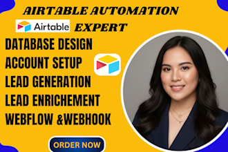 set up airtable database airtable automation softr web apps airtable expert