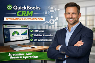 provide professional quickbooks CRM integration customization