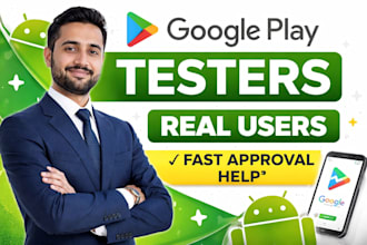 provide real testers for your google play app launch