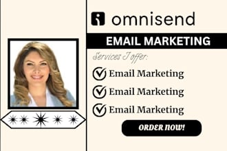 omnisend email marketing automation klaviyo flows shopify email campaign