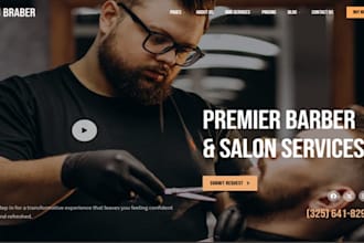 design wix stylist website for fashion website salon website beauty consultant