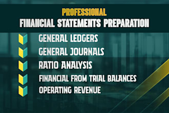 ratios, ledgers, audit, control, income statement, quickbook