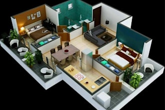 do airbnb interior design, home office and house design