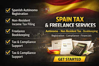 do spanish autónomo registration non resident tax  freelance bookkeeping spain