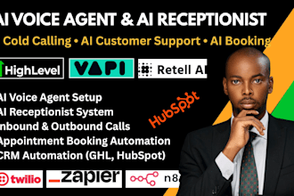 ghl hubspot ai voice agent ai receptionist synthflow vapi retell ai elevenlabs