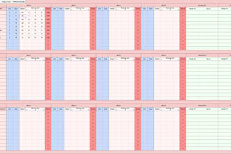 build a custom google sheets dashboard, KPI tracker, or data report