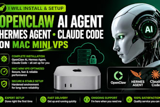 install openclaw ai agent hermes claude code obsidian vault mac mini vps jarvis