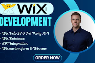 custom wix velo code redesign wix custom wix velo functions wix API integration
