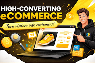 build a high converting ecommerce website that sells