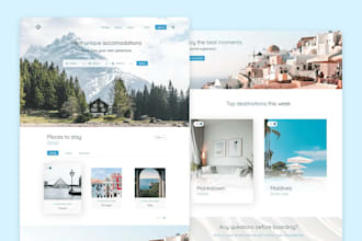 responsive vacation rental website with hostaway, lodgify, guesty, hospitable