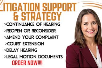 write a motion for leave to amend complaint