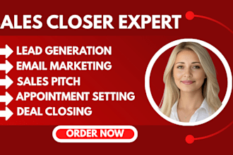 sales closer sales representative online sales leads for real estate and coaches