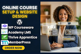 do online course wp courseware academy lms thrive apprentice memberpress website