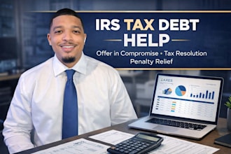 prepare irs offer in compromise and resolve tax debt settlement