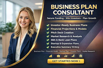 be your startup business plan consultant for funding growth