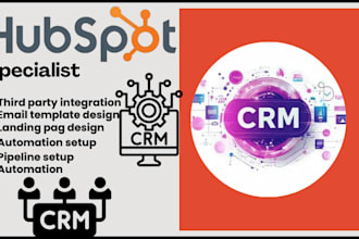 do hubspot CRM hubspot landing page, hubspot email template hubspot automation