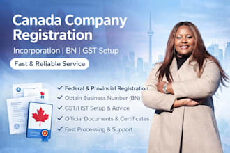 register or incorporate your company in canada, federal or provincial