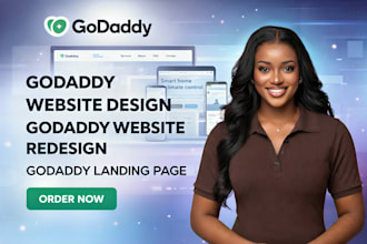 godaddy website design godaddy website redesign develop godaddy
