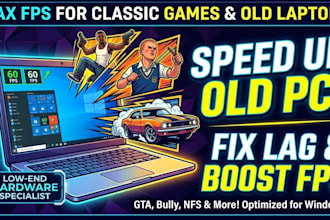 optimize your old laptop to play classic games smoothly