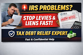 resolve irs tax issues, stop levies, remove liens and settle tax debt fast