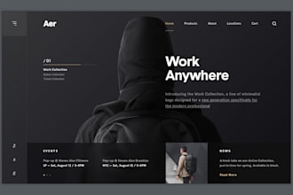 do website designing, logo designing, design business card and icon