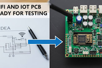 design wifi, iot pcb layouts for esp32 and wireless devices