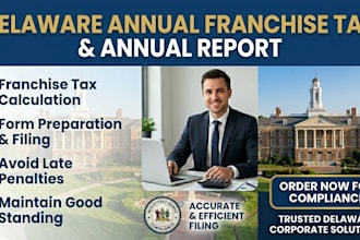 file delaware franchise tax annual report, or dissolution compliance