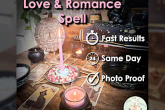 cast love and romance spell same day for attraction and confidence