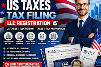 us taxes tax filing  llc registration us taxes tax return taxes tax preparation