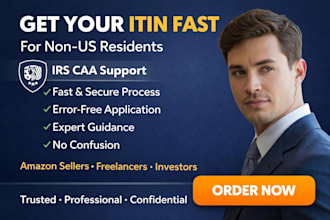 get your itin as an irs caa for non US residents