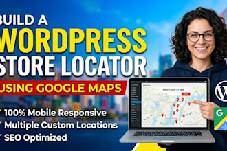 build a wordpress store locator using google maps