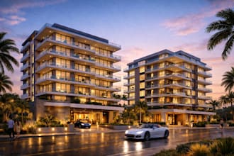 create do 3d architectural visualization for real estate