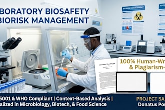 do scientific research and write microbiology or food safety articles