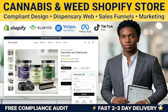 design marijuana website cannabis website weed shopify store weed website