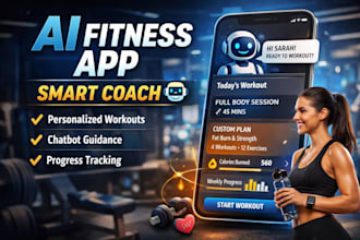 build ai fitness coaching app with chatbot and personalized workout plans