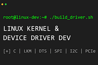 develop linux device driver