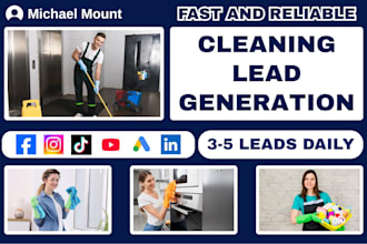 cleaning leads, cleaning facebook ads, cleaning google ads, cleaning video ads