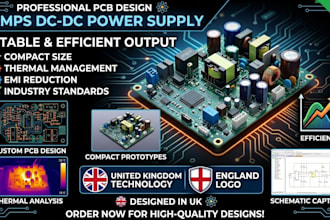 do smps dc dc power supply pcb for stable efficient output