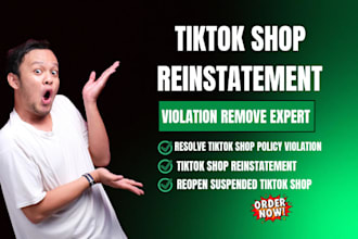 write a winning tiktok shop appeal letter for account reinstatement