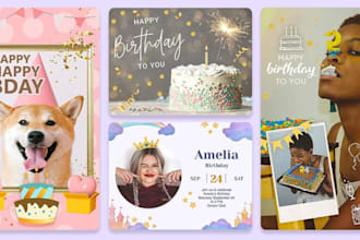 create birthday invitation templates, canva design, party cards, editable invite
